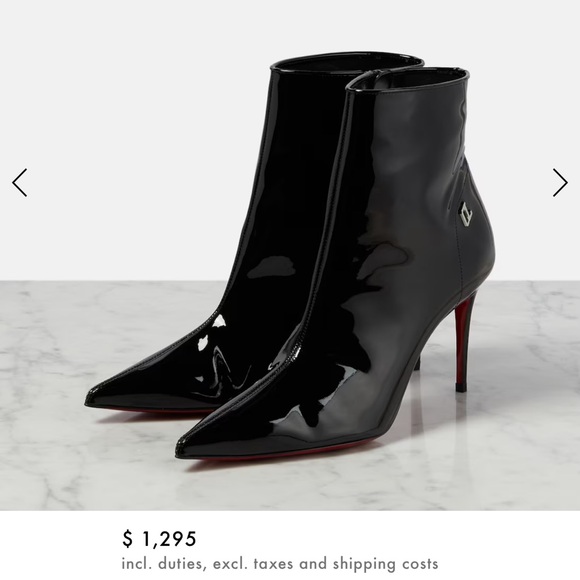 Sporty pointy patent leather so Kate 85 - Picture 1 of 4